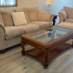 Sofa Set With Tables 