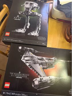 UCS AT ST and Mando Starfighter