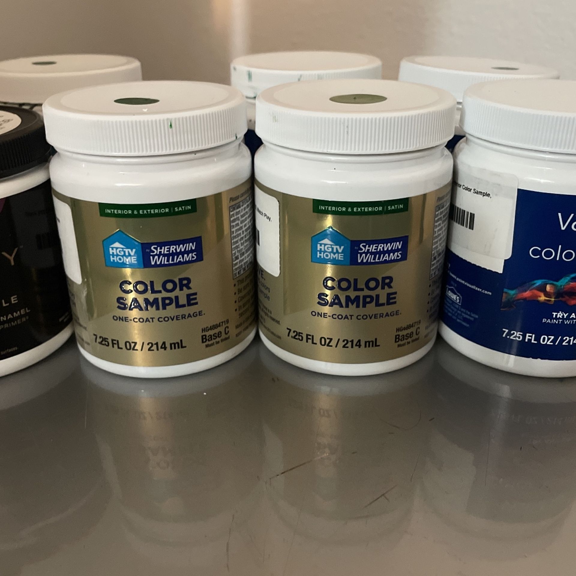 Interior Green Paint Samples Sherwin Williams Valspar Berh Paint