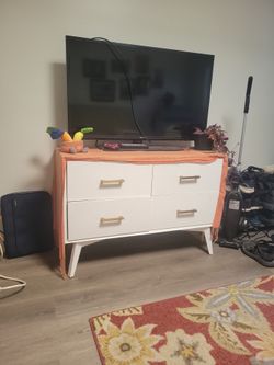 FREE credenza, tv stand, 4 drawer dresser