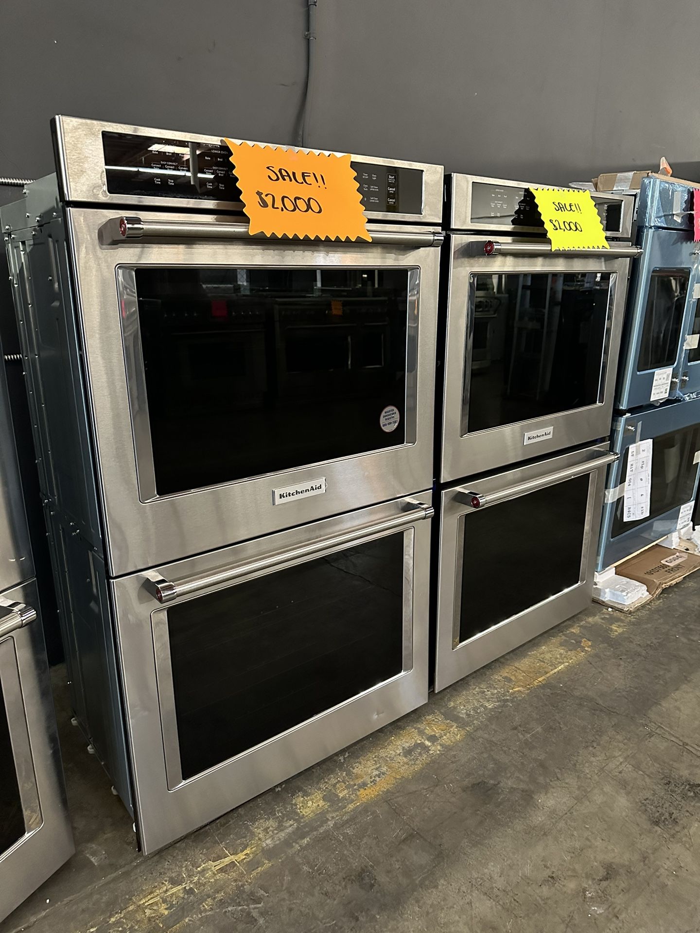 kitchen aid double oven stainless steel Home & Garden