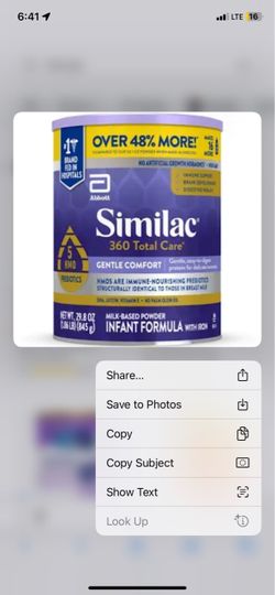Similac formula