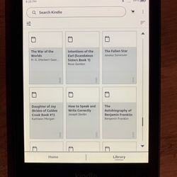 Amazon Kindle Paperwhite (8GB)- New; 6.8" display,water-proof; adjustable light, 10 wk battery life