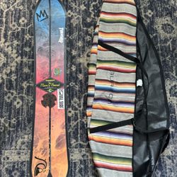 Snowboard: Salomon Bodi Merill Signature Board + Burton Snowboard Bag!!