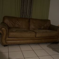 Leather Sofa 