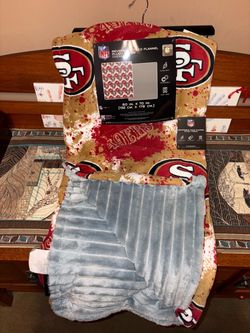 49ers Reversible Blanket