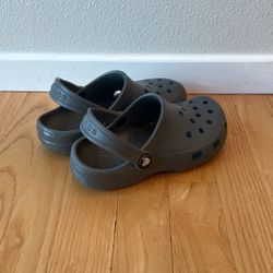 Kids Crocs Size 12 Grey