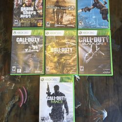 XBox 360 Used Games:  $15 Each