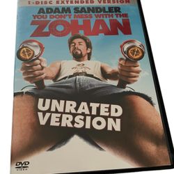 You Don't Mess With the Zohan (DVD, 2008)  Get ready for non-stop laughter with "You Don't Mess with the Zohan" starring Adam Sandler. This DVD featur