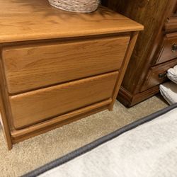 Dresser/ 2 Drawer Side Table