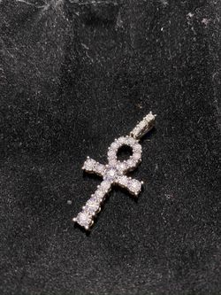 Diamond Ankh Pendant