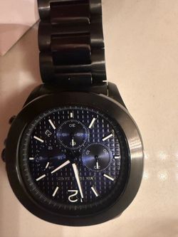 New with Tags Michael Kors MK9193 Black Chronograph Watch (org $250+tax)