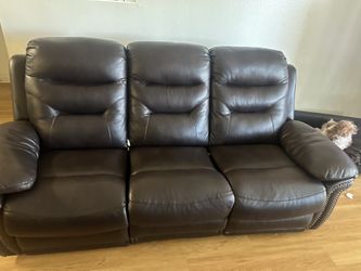 Leather Sofa