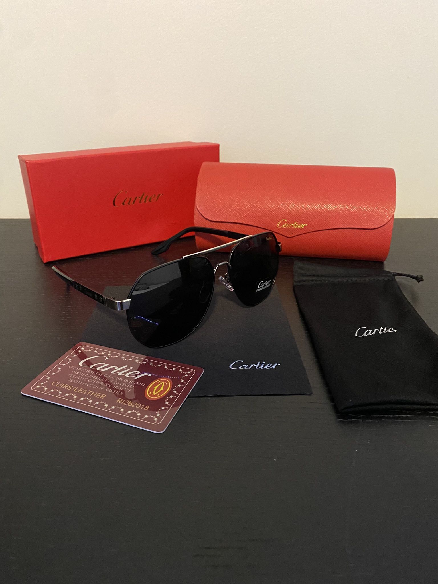 Brand NewCartier Aviator Men’s Sunglasses