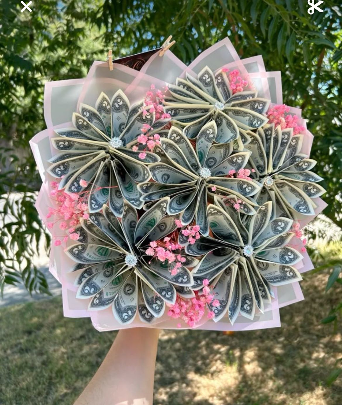Money bouquets