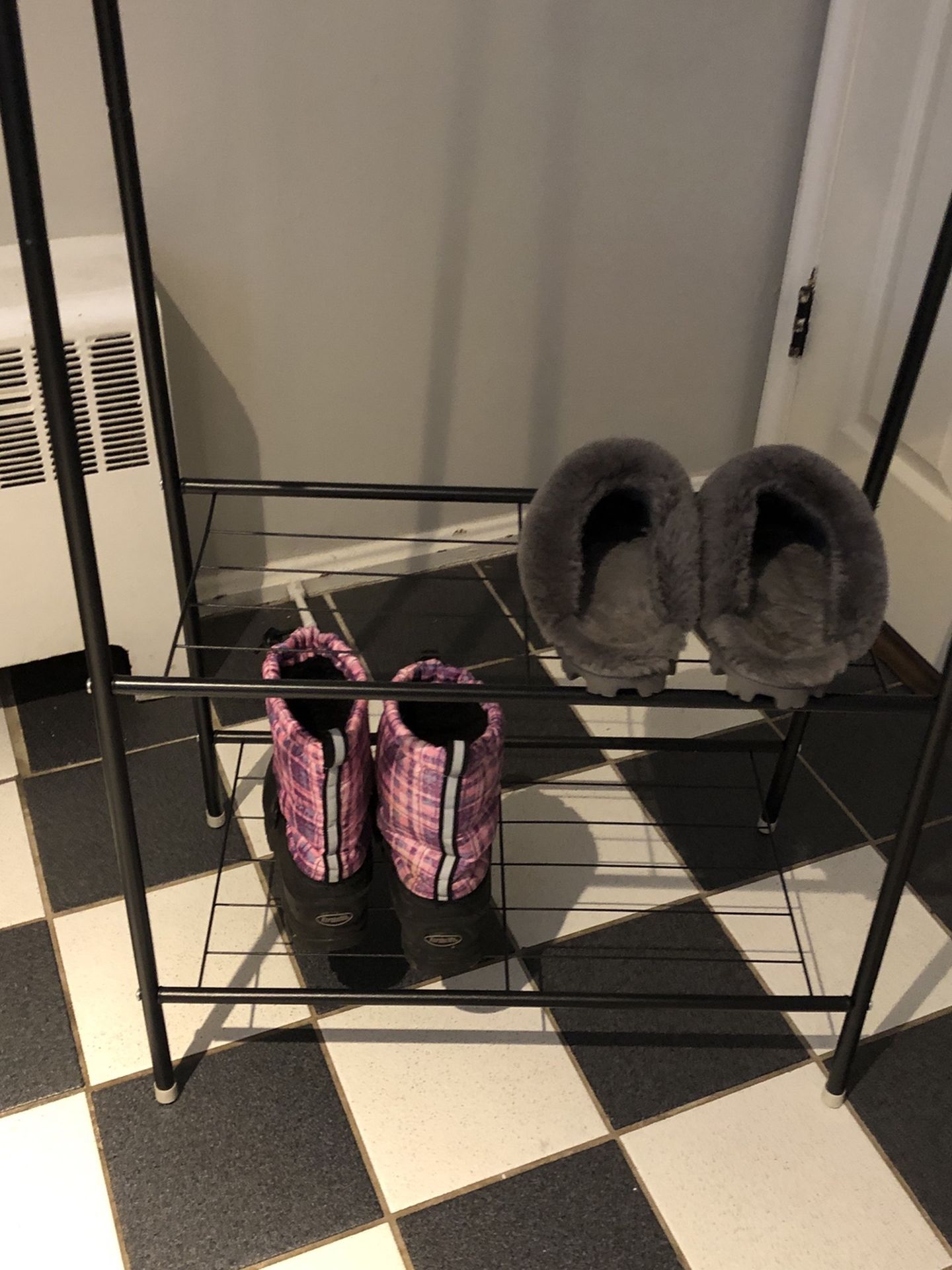 Coat And Shoe Rack