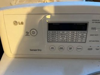 LG washer dryer
