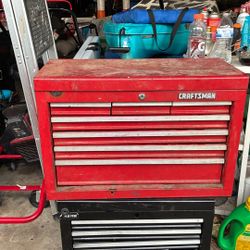 Old school craftsman toolbox