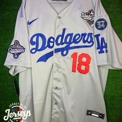 LA Dodgers Yamamoto WS 25’ Jersey 