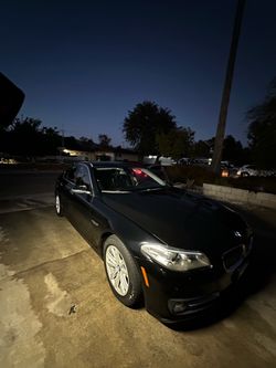 2015 BMW 5 Series Black Sedan