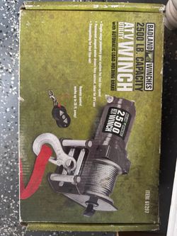 Badland Winches 2500 lb ATV Utility Winch