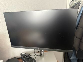 2 HP computer monitors