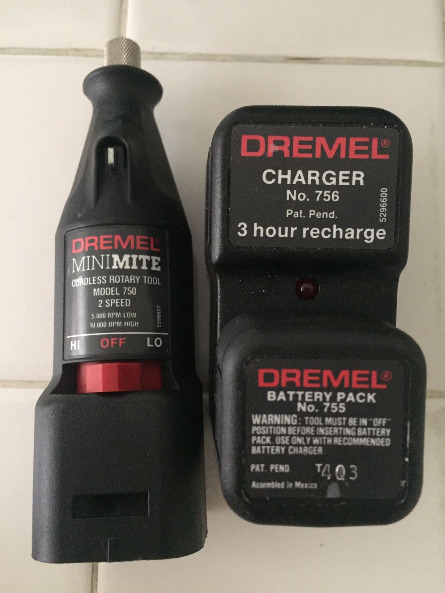 Dremel Mini Mite Model 750
