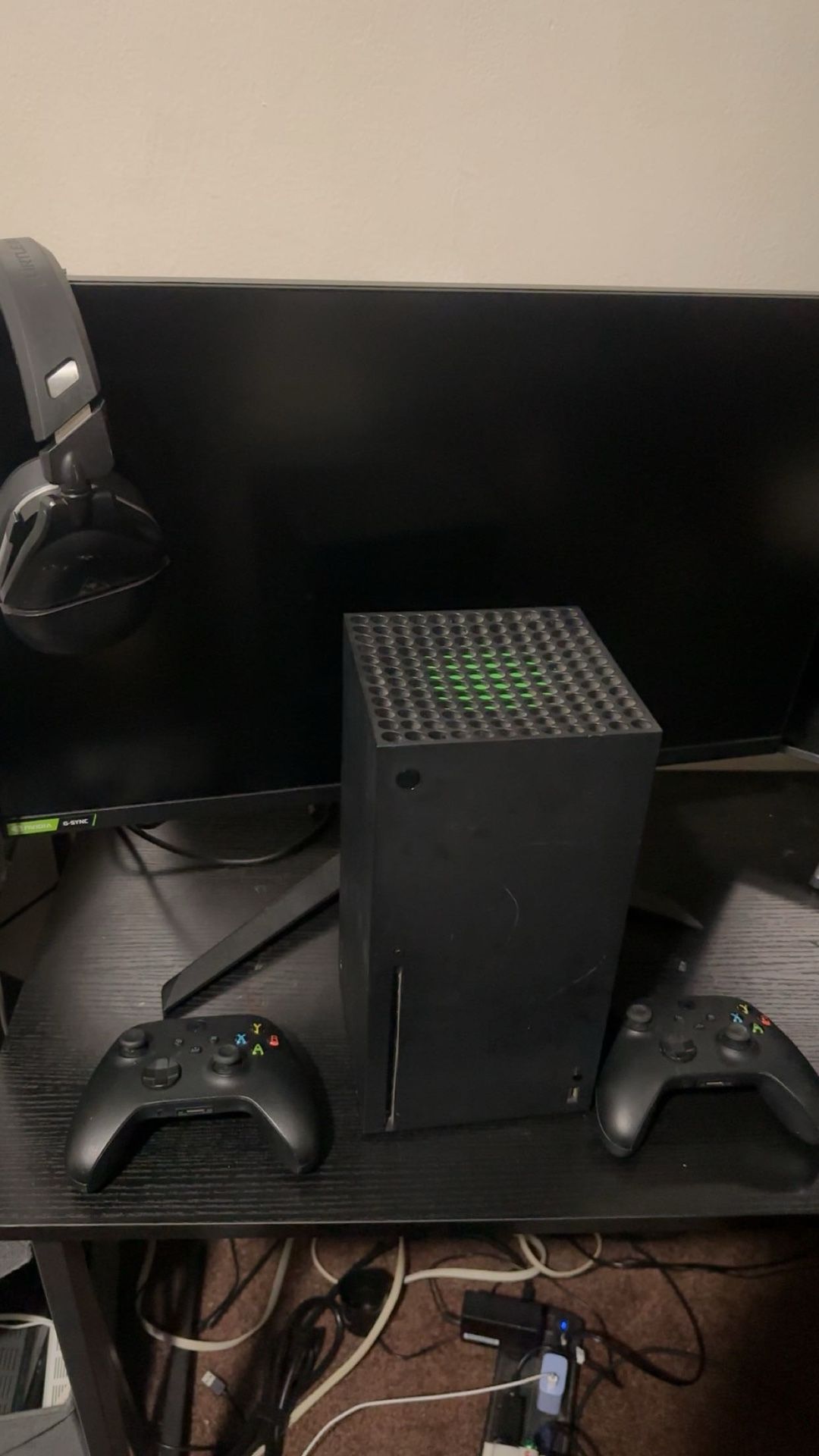 Xbox Series X Bundle With Two Controllers, Headset And Gaming Monitor