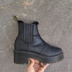 Dr. Martens Rometty Faux Fur Leather Chelsea Boots