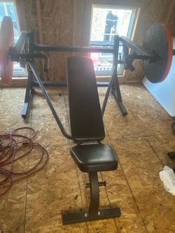 Titan flat incline decline chest press bench press machine bench press