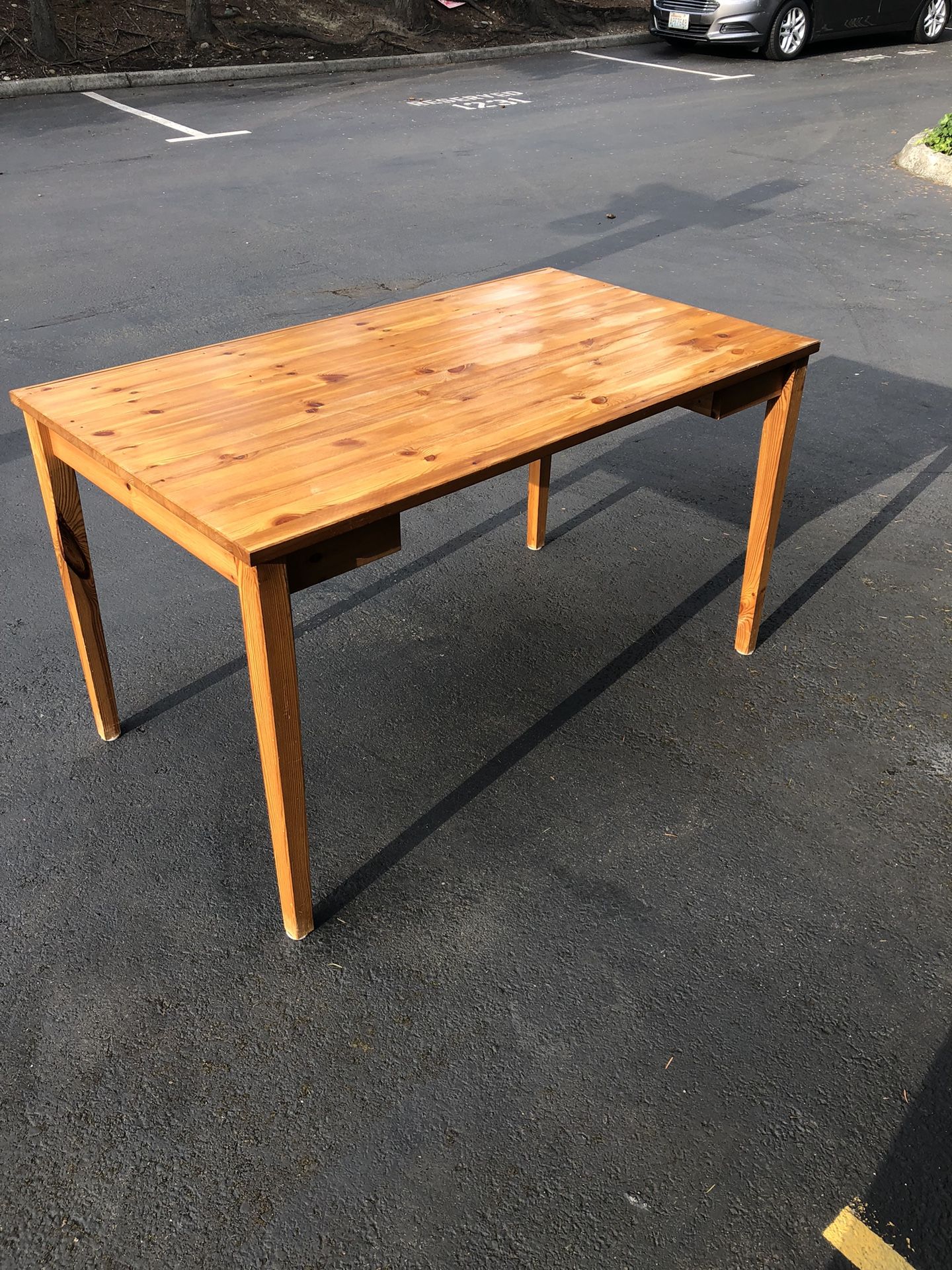 Table Measuring 51 Inches Wide 29.5 Inches Deep And 29 Inches Yall