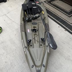 Sun Dolphin Journey 10 FT SS Sit-On Fishing Kayak, Olive