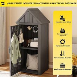 ❤️‍🔥 #C Deck Box Storage Shed Outdoor Storage Cabinet,
