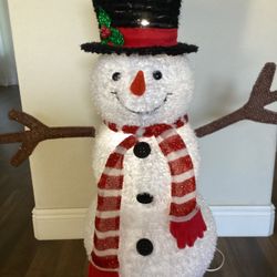 Christmas Light up Snowman 