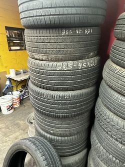 21” Tires Used