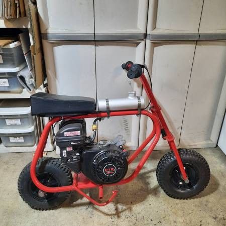 Vintage Muskin Cat Mini Bike