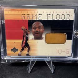 Tim Hardaway game-floor Upperdeck card