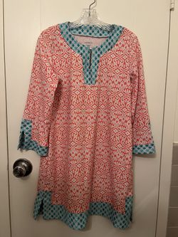 3/4 Sleeve Dress-Easy To Wear And Fun!