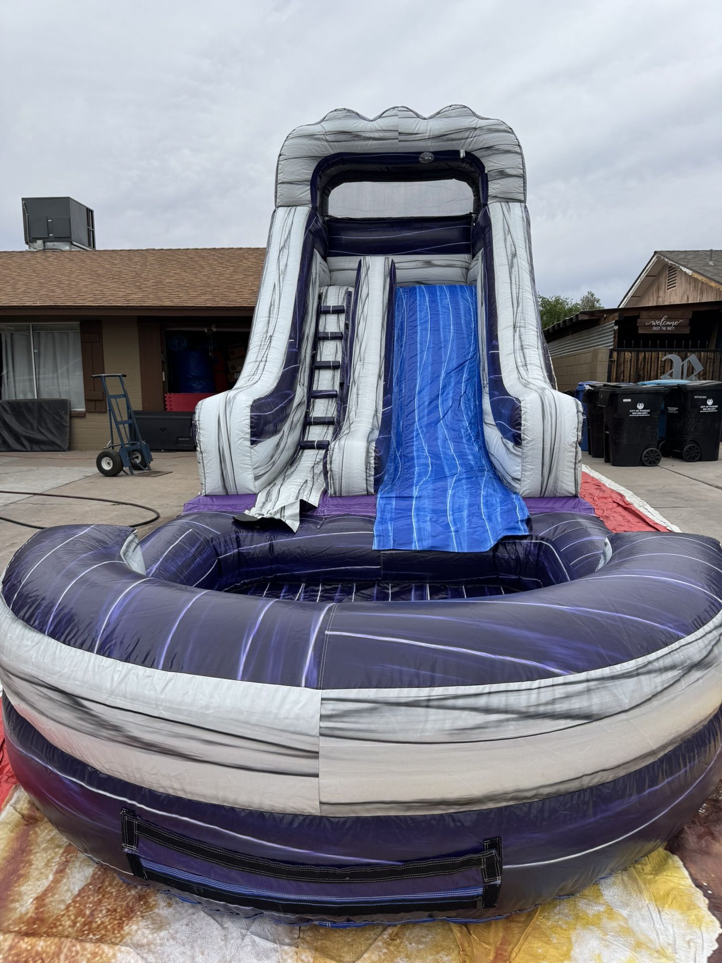 Waterslides