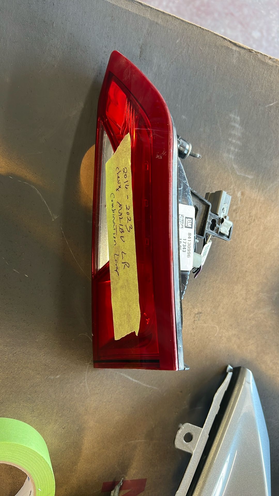 2016 To 2023 Chevy Malibu Drivers Side Combination Lamp
