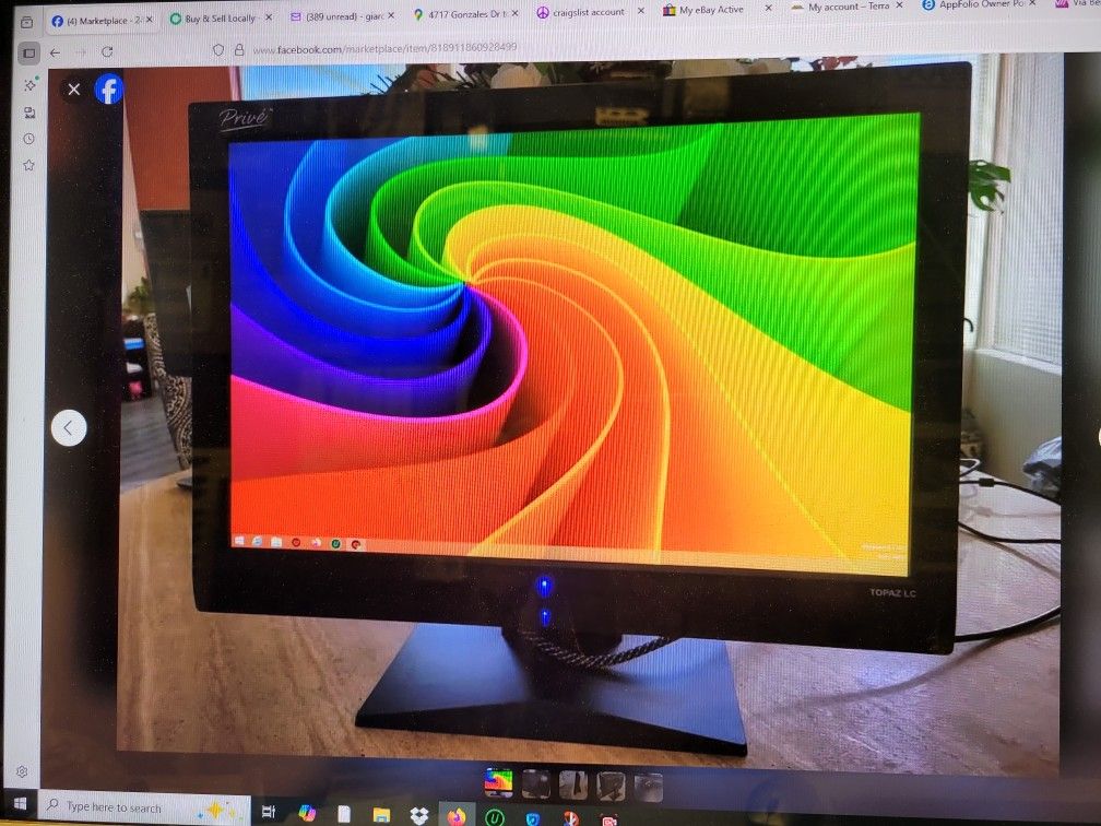 24" 1200P 1920x1200 Widescreen Monitor HDMI 