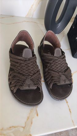 Huaraches leather and cloth new