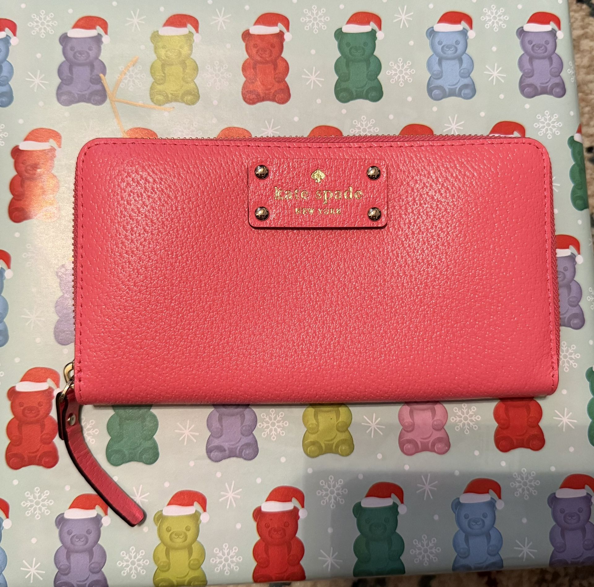 NWT Kate Spade Wallet - Hot Pink