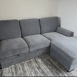 🎀Morelia Exposed Feet With Faux Wood 2-Piece Sectional Pull-Out Bed And Left Chaise Hidden Storage
Homelegance$20 Down Payment and delivery available