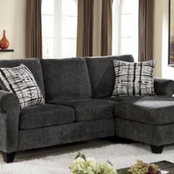 Grey Sectional Couch $50 Down With Financing 