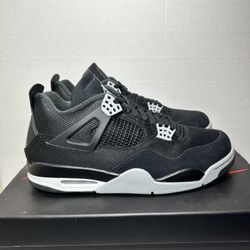 Jordan 4 “Black Canvas”