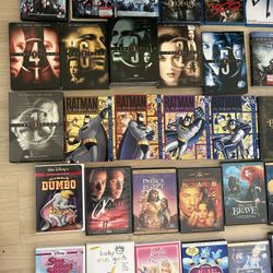 Selected DVDs and Blu-rays.