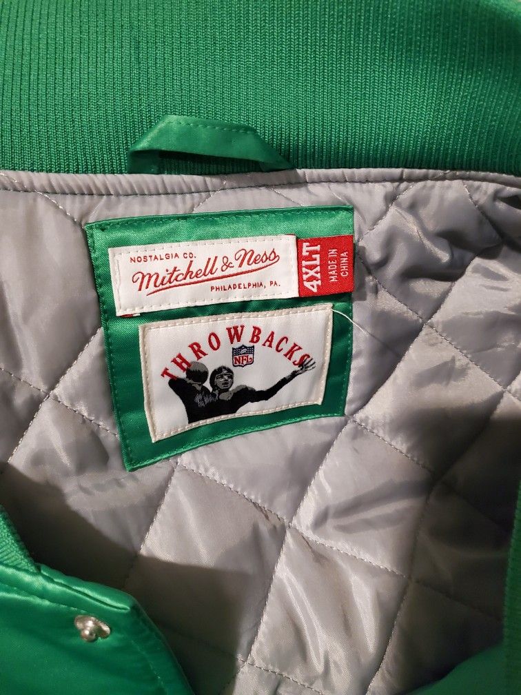 4xlt Kelly Green Eagles Jacket