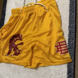 Eric Emmanuel EE USC Trojans Size Medium Shorts