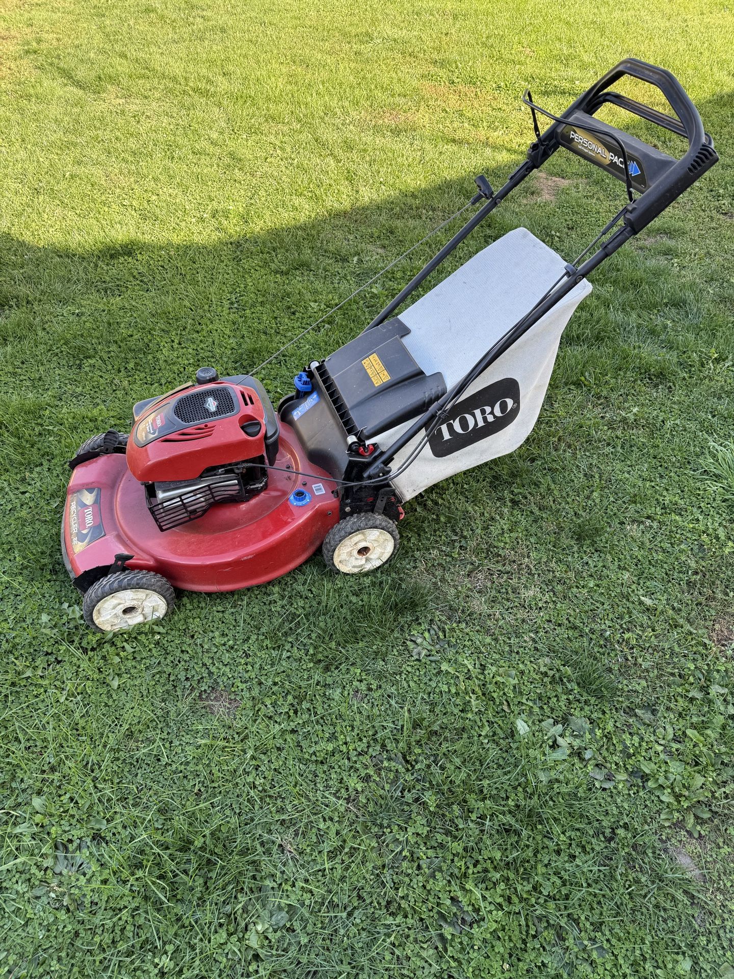 Toro 22” Recycler Self Propelled Mower